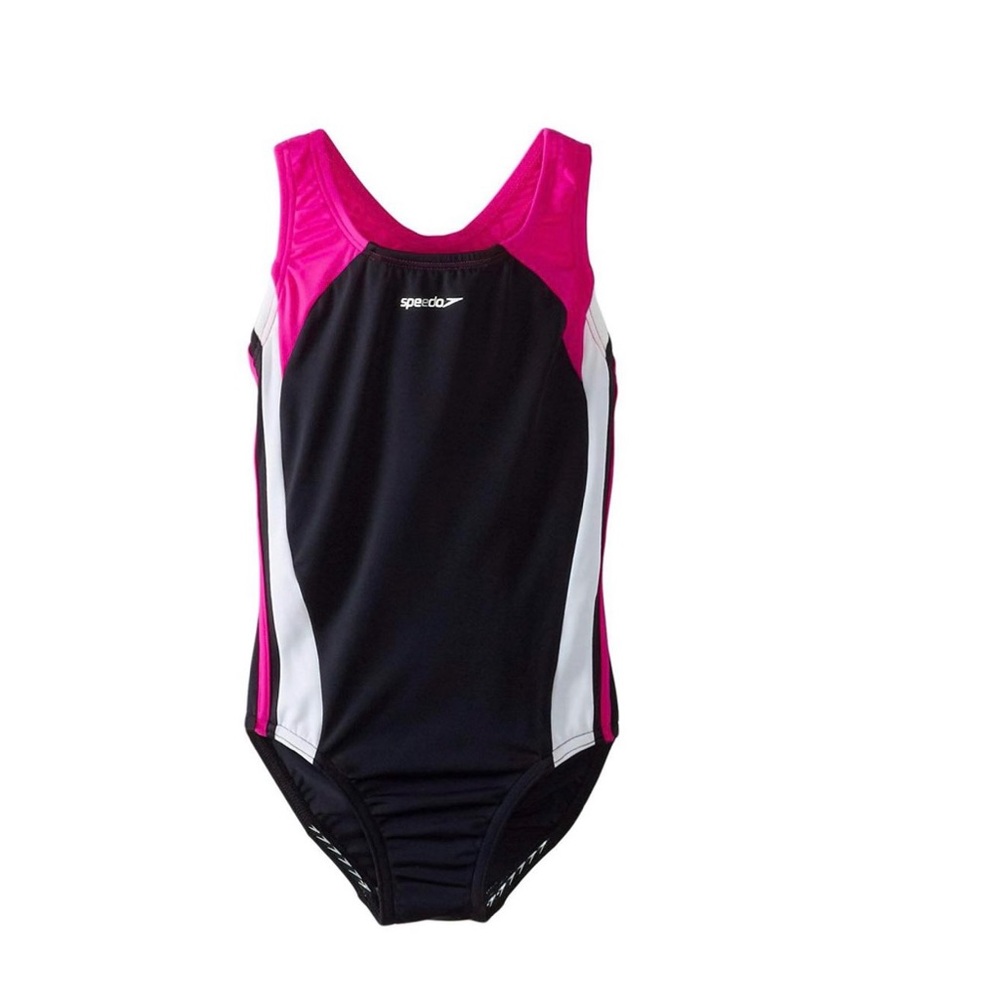 Speedo New Blush Youth Girls Bathing Suit sz 10